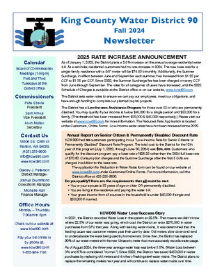 2024 Fall Newsletter